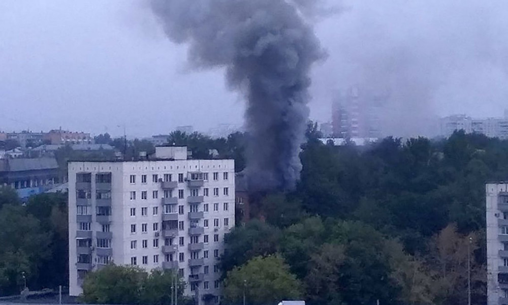 Взрыв в жилом доме в Москве