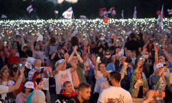  Милиция в Минске разогнала протестующих в центре города