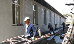 Чолпон-Ата шаарындагы 70 орундуу райондук оорукана оңдолду