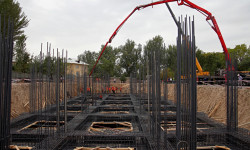 УКМКнын Жалал-Абад облустук башкармалыгы үчүн кызматтык имараттын курулушу башталды  