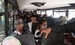 ИИМдин “Шумкар” атайын багыттагы полку шаар тургундарын ташууда 