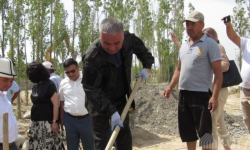 Лейлек районундагы Максат айылында фельдшердик-акушердик пункт курула баштады