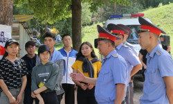 Кемин районунда эс алуучулардын коопсуздугун камсыздоо боюнча алдын алуу иштери жүргүзүлүүдө