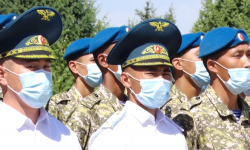 Улуттук гвардиянын жоокерлери ант беришти