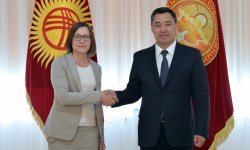 Садыр Жапаров БУУнун Башкы катчысынын жардамчысы Мирьяна Сполярич Эггерди кабыл алды