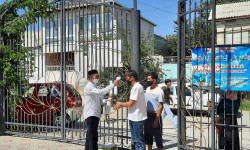 Ош шаарында мечиттерде дезинфекциялоо иштери жүрүп жатат