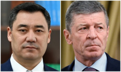 Садыр Жапаров Россия Президентинин Администрация жетекчисинин орун басары Дмитрий Козакты кабыл алды