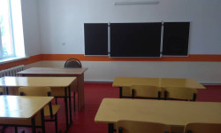 Жалал-Абад облусунун Кызыл-Ата айылында жаңы мектептин курулушу аяктады