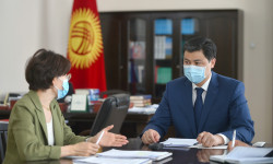 Министрлер Кабинетинин Төрагасы юстиция министрин кабыл алды