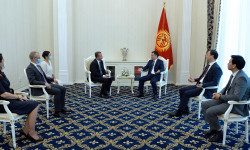 Президент Садыр Жапаров он бир чет өлкөнүн элчилеринин ишеним грамоталарын кабыл алды