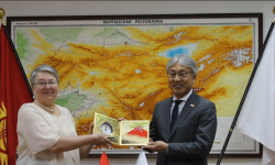 Жапон тилин изилдеген жалгыз кыргызстандык окумуштуу Галина Воробьёва сыйлыкка татыды 