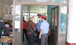 Арстанбапта милициянын көчмө кабылдамасы коомдук тартипти көзөмөлдөөдө