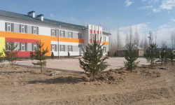 Ош облусунда эки мектептин курулушу аяктады 