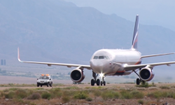 «Ысык-Көл» эл аралык аэропорту Москва - Тамчы - Москва жаңы каттамын тосуп алды