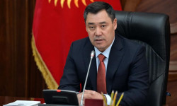 Кечээ, “Ала-Арча” резиденциясында Садыр Жапаров Жогорку Кеңештин депутаттары менен жолугушту