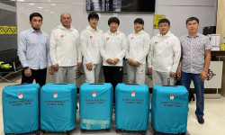 Олимпиадага катышчу балбан кыздар Токиого жөнөп кетишти 