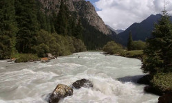 Караколдо суу каптоо коркунучунан улам 27 үйдүн жашоочулары коопсуз жайга көчүрүлдү 