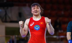 Токио Олимпиадасы: Мээрим Жуманазарова коло байге жеңип алды