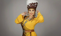 "Күн чубак" ырчы Жайнагүл Калчаева