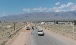 Президенттин жеке көзөмөлүндөгү Балыкчы-Барскоон жолун оңдоо иши кызуу жүрүүдө