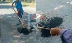 Сузак районунда жол оңдоо иштери сапатсыз жүрүүдө