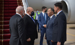 Кыргызстанга Россия Өкмөтүнүн Төрагасы Михаил Мишустин келди