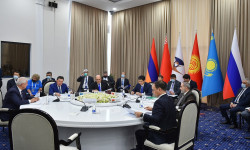 Евразиялык өкмөттөр аралык кеңешинин жыйынынын күн тартибине 20 ашуун маселе каралат 