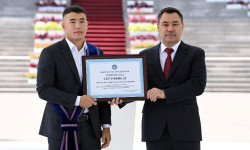 Кыргызстандын тарыхтагы Олимпиадада биринчи алтыны Парижде болот деп ойлойм - Акжол Махмудов 