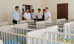 Жалал-Абад облусунун Кочкор-Ата шаарында эки жаңы бала бакча пайдаланууга берилди