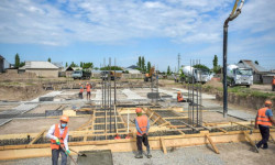 Бишкектин “Алтын-Ордо” конушунда 480 окуучуга ылайыкталган мектеп курулууда 