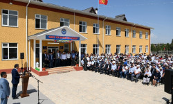 Баткен облусундагы чек арага чектеш жердеги социалдык инфраструктура калыбына келтирилди