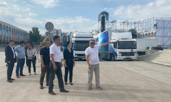 "Ала-Тоо" аянтында майрамга карата даярдыктар көрүлүүдө