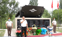 Улуу Ата Мекендик согуштун жана Ооган согушунун курмандыктарына эскерүү эстелиги ачылды