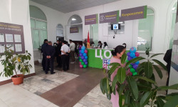 Жалал-Абад шаарында заманбап Калкты тейлөө борбору ачылды 