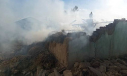 Түп районунан чыккан өрт эки наристенин өмүрүн алды 