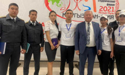 ИИМ Академиясынын курсанттары жана студенттери «Кыргызстан-Азия—2021» V студенттер форумуна катышты