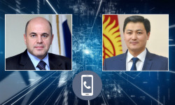 Улукбек Марипов Россия өкмөтүнүн төрагасы Михаил Мишустин менен телефон аркылуу сүйлөштү