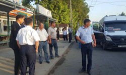 Ош шаарындагы коомдук каттамдардын каттоо мөөнөтү текшерилди