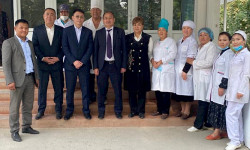 Саламаттык сактоо министри иш сапары менен Жалал-Абад облусунда болду