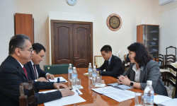 Жылдыз Бакашова Кыргызстандагы Сауд Аравия Королчулугунун Элчиси менен жолугушту