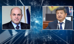 Михаил Мишустин Акылбек Жапаровду жаңы кызматка дайындалышы менен куттуктады