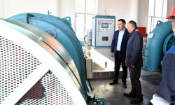 Чүй облусунун Сокулук районунда чакан ГЭС ишке кирди