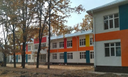 Бишкектеги №18 мектеп-гимназиянын кошумча окуу корпусунун курулушу 80 пайызга даяр 