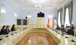 Акылбек Жапаров Дүйнөлүк банктын аймактык директору Татьяна Проскурякова менен жолугушту