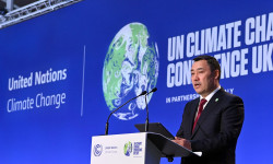 Президент Садыр Жапаровдун климаттын өзгөрүүсү боюнча дүйнө лидерлеринин Саммитинде сүйлөгөн сөзү  