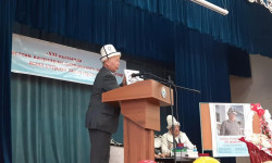 Басма сөз күнүнө карата жазуучу Айбек Түмөнбаевдин 60 жылдык мааракеси белгиленди