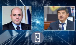 Акылбек Жапаров Россия Өкмөтүнүн Төрагасы Михаил Мишустин менен телефон аркылуу сүйлөштү