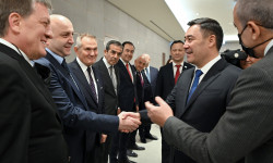 Президент Садыр Жапаров Түркиянын ири бизнес өкүлдөрү менен жолугушту