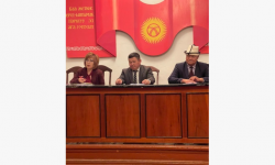 Балдар укугу боюнча ыйгарым укуктуу өкүл Жыпариса Рысбекова Жалал-Абад облусуна барды