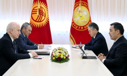 Президент КМШнын Аткаруу комитетинин төрагасы — Аткаруучу катчысы Сергей Лебедев менен жолугушту